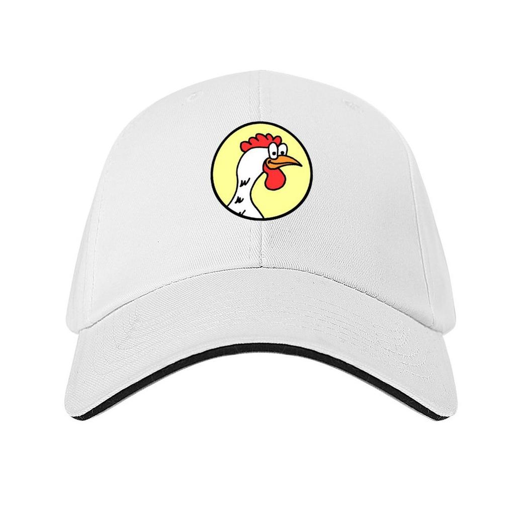 Silly Chicken Head Cartoon Pattern Baseball Cap Beach Bag Sun Hat For Children F Rave Boy Womens