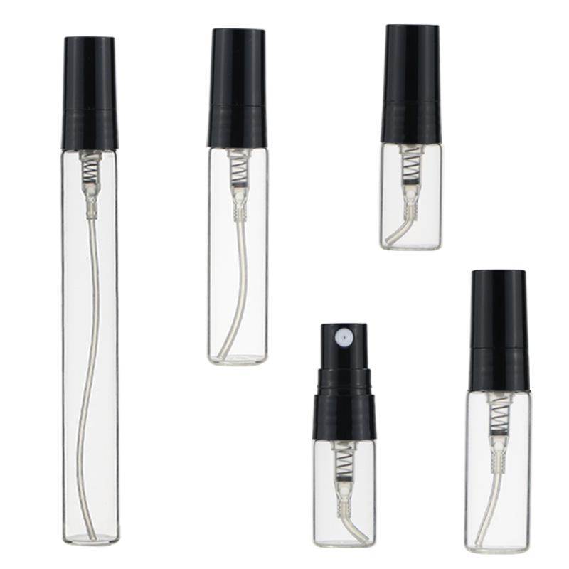 Perfume & Sunscreen Sample Spray Bottles: 2ml, 3ml, 5ml Glass Options