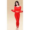 Ultra-Thin Women Base Layer Winter Warm Top & Bottom Set 2Pcs Thermal Long Johns
