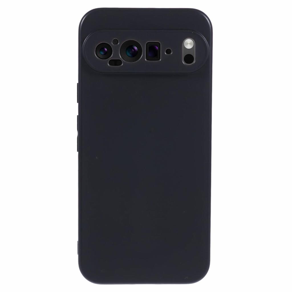 For Google Pixel 9 Pro XL Case Glossy TPU Anti-Scratch Phone Cover with Precise Lens Cutouts