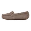 UGG Two-Layer Cowhide Round Toe Slip-On Casual Shoes Women Shoes Gray 1106878-SKP