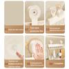 Wall-mounted Suction Cup Hooks Detachable Clothes Hanger Multifunctional Bathroom Rack  Household