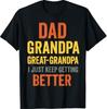 Funny Great Grandpa for Fathers Day T-Shirt