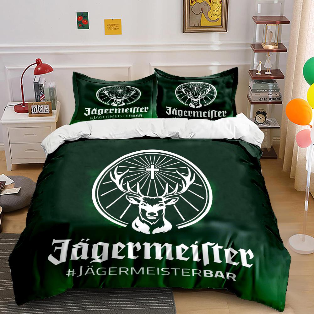 Jägermeister Logo Gultasveļas Komplekts Gultasveļas komplekts
