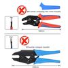 Alloy SN Crimping Pliers Jaw Width 4mm Crimping Terminals Jaw Slot New Terminal Tools