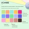 UCANBE 15-Color Macaron Matte Eyeshadow Palette for Beginners