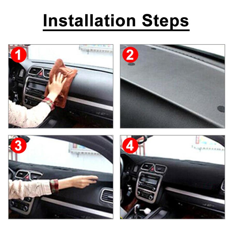 For 2008-15 Infiniti G25 G35 G37 Q40 Q60 Dashboard Cover Dash Mat Sunshade Black