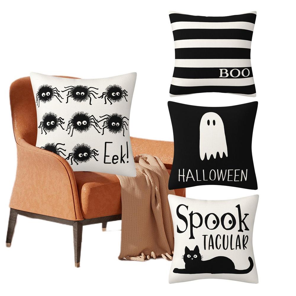 Throw Pillow Cases Printed Patterns Square Pillow Case Throw Cushion Cover Washable Decorative Cushion Case Home Decor 1600₽