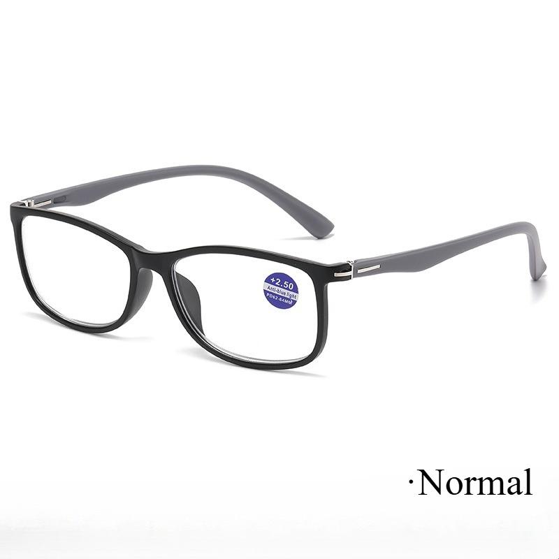 Advanced Multifocal Presbyopia Glasses for Men Business Style Anti Blue Light Glasses Suitable for Both Near and Far Use