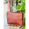 Men's Goat Leather Messenger Real Satchel Bag Genuine Laptop Brown Briefcase New