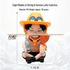 One Piece: Eight Character Model Figures - Luffy, Zoro, Nami & More
