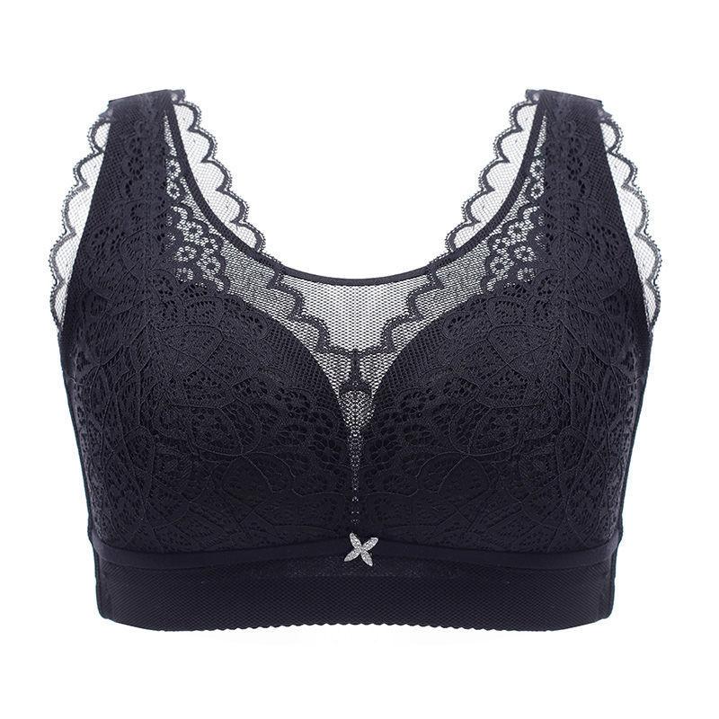 Large Size Lingerie for Women Anti Sagging Thin Bra Strapless and Anti Light Out Bra