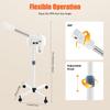 Hot Ozone Face Steamer on Wheels for Facial, Professional Skin Care Equipment for Salon Beauty Mist Face Steamer for Skin Care