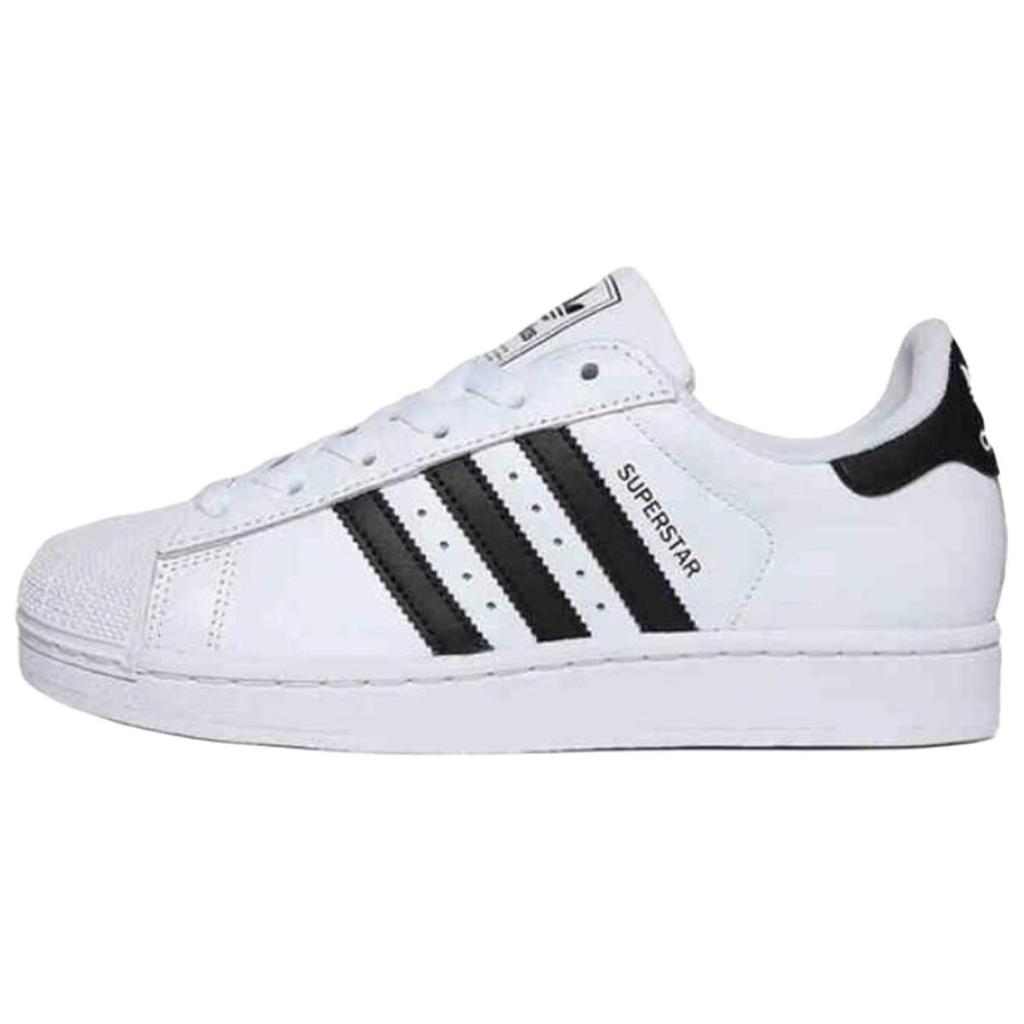 adidas Originals Superstar 2 Skateboard-Schuhe Damen Low Top Weiß/Rosa JH9976(Team1655-S-BOX)