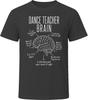 Dance Teacher Brain Funny Dance Studio T Shirt