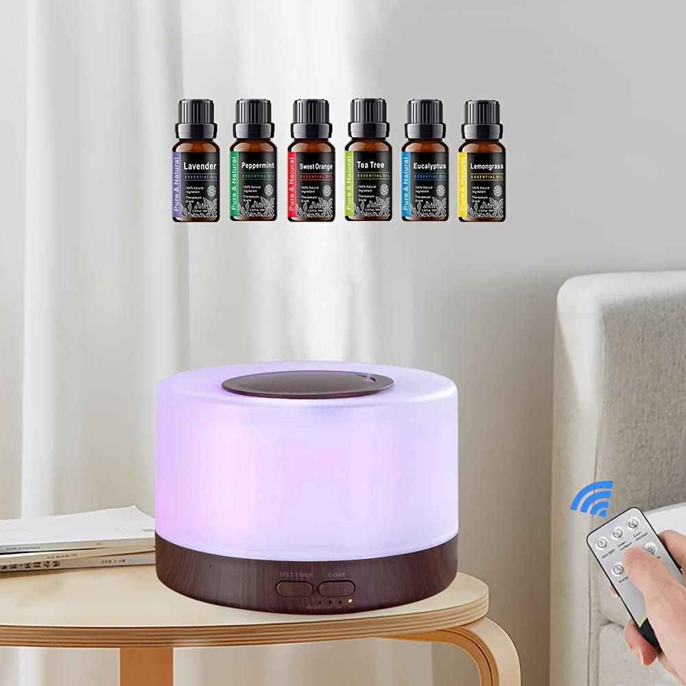 

Diffuser For Home Aromatherapy Essential Oil Diffuser Ultrasonic Aromatherapy Cold Fog Humidifier Adjustable Spray Mode 7 C