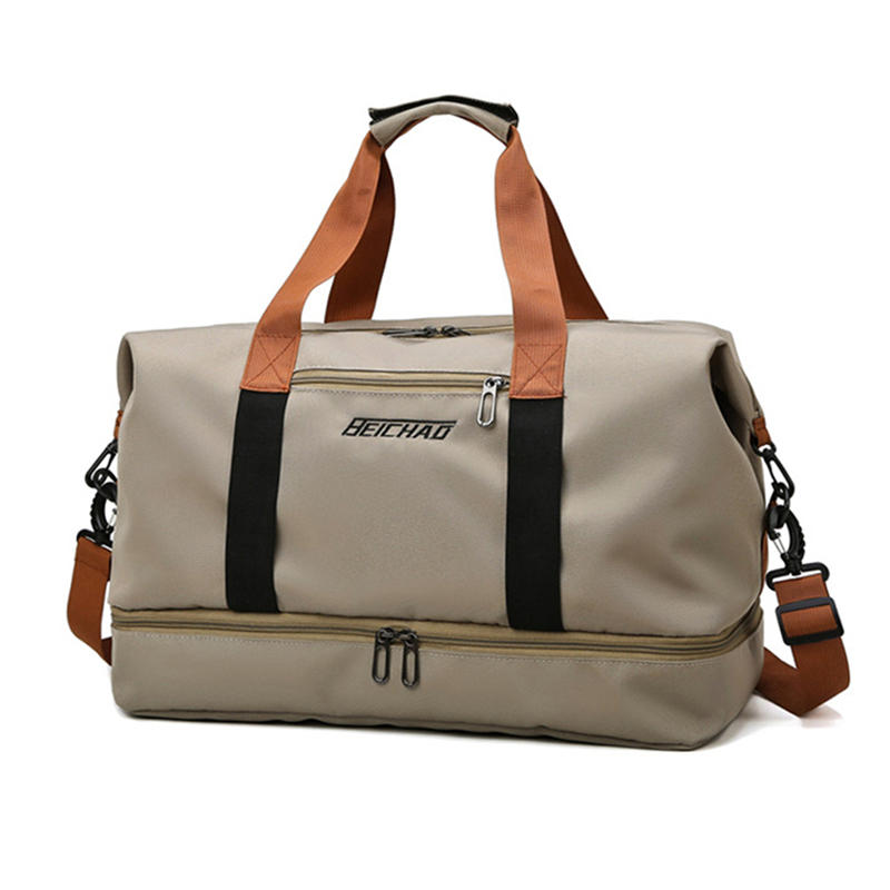 Fitness Bag Men and Women Casual Shoulder Crossbody Handbag Dry Wet Separation Large Capacity Travel Bag Outdoor Luggage Bags