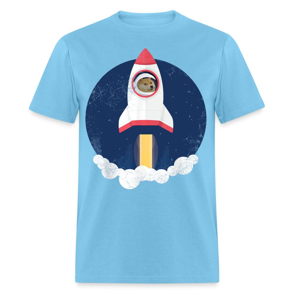 

Dogecoin To the Moon shirt Doge HODL Rocket Crypto Meme T-Shirt Size S-6XL 2XL