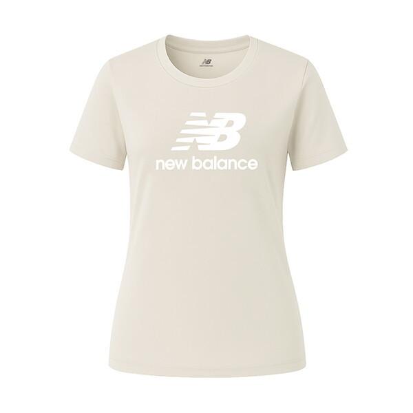 New Balance New Val ShorT Sleeve T shirT Cream Beige wT41502 Lin