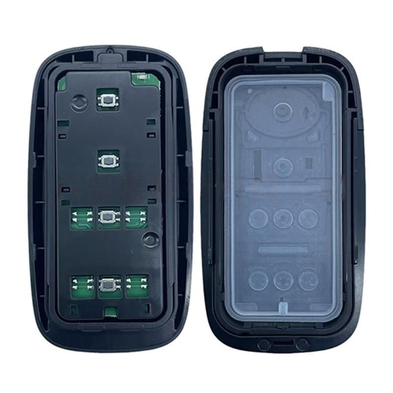 Replacement Key Fob With 2/3/4 Buttons 4A Chip And Black Plastic Shell Design 89994-BZ050 89994-BZ041 89994-BZ170