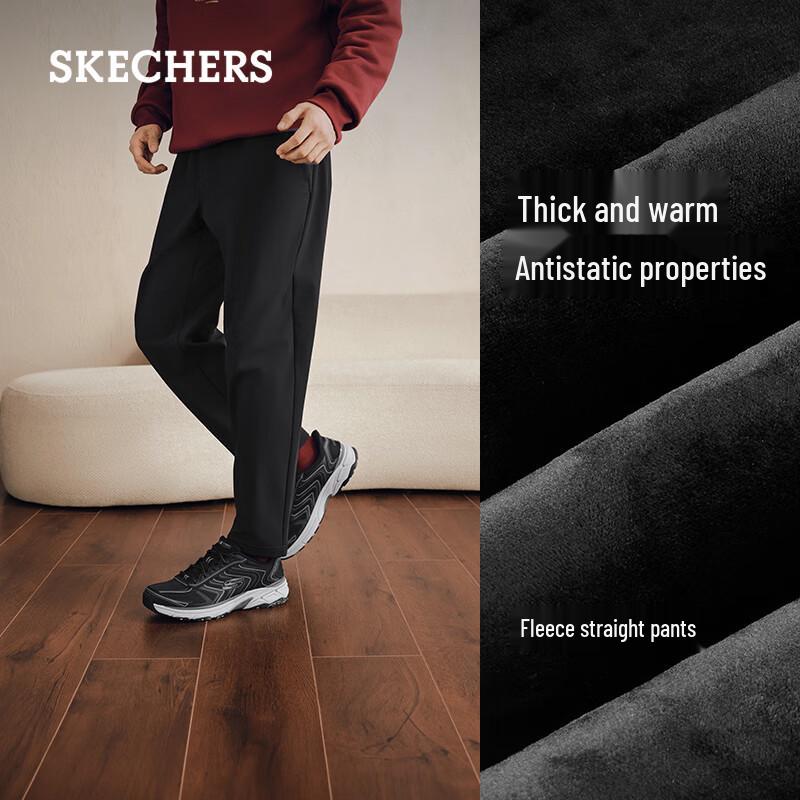 Skechers Men s Fleece-Lined Casual Water-Repellent Straight-Leg Pants 2.0 2XL