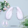 Lowering Ear Rabbit Hair Accessories Cosplay Pug Poodle Ears Tail Handmade Simulation Plush Headband