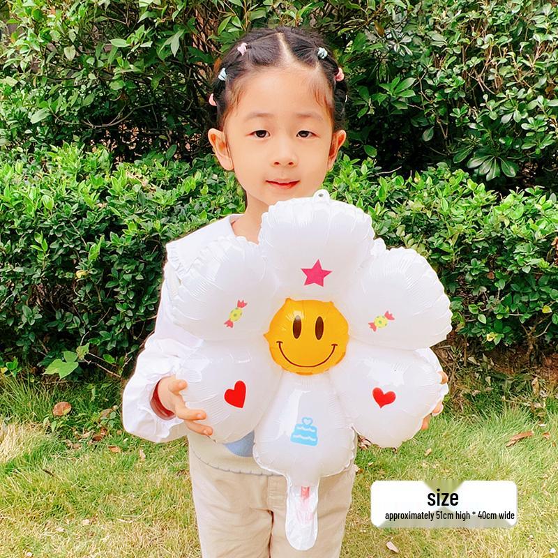 White Number Balloons for Kids' First Birthday Party Decorations