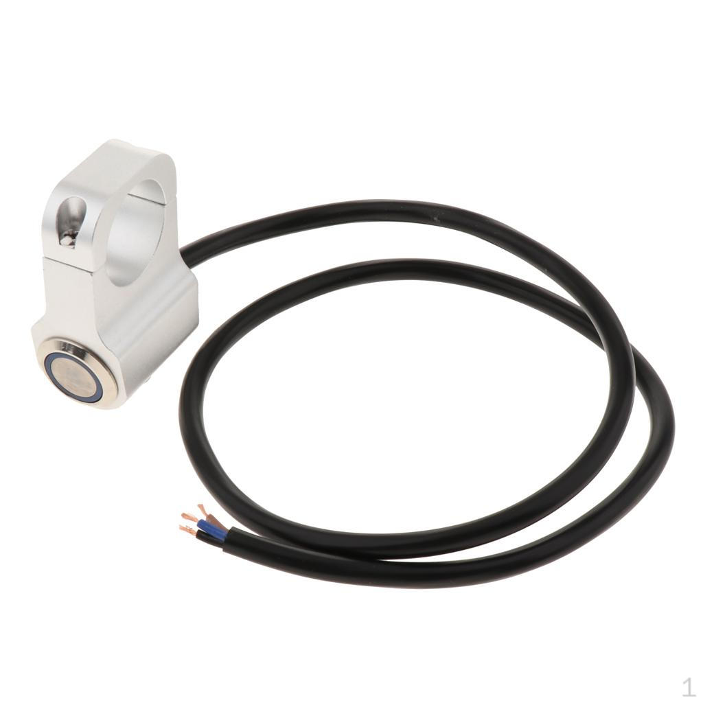 1-inch 25mm Motorcycle Switch Assembly Motorcross Handlebar Control Switches - Waterproof Button