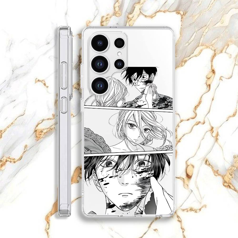 Kingyoya-san no Karisome Fuufu Phone Case For Samsung S21,S24,S30,S10,S22,S25,S23,S10,PIus,Ultra,5G,FE,lite Clear Soft Shell
