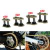 Motorcycle Gold Oil Seal Chain Buckle 428 520 525 530 with O-ring Chain Lock Motorcycle Buckle Connecting Rod Chain Joint Chain