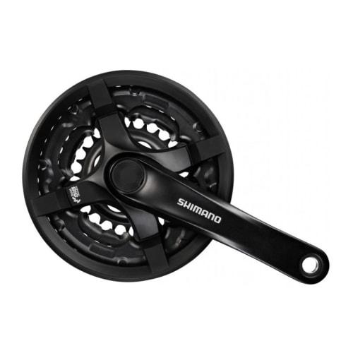 

Передняя звездочка SHIMANO (MTB) FC-TY501-L 42ÁE4ÁE4T 170 мм 8S/7S/6S с защитой цепи черного цвета, совместимая каретка с квадратным валом 122,5 мм (Д-НЛ) EFCTY501C244CLB ДО
