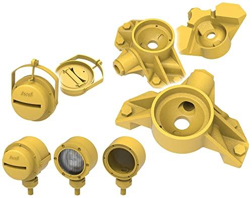 

T-Rex Studio 1/35 Scale World War II German Tank Bosch Lamp Light Set, Maintenance and Disassembly Specifications, Plastic Model Parts TR35101