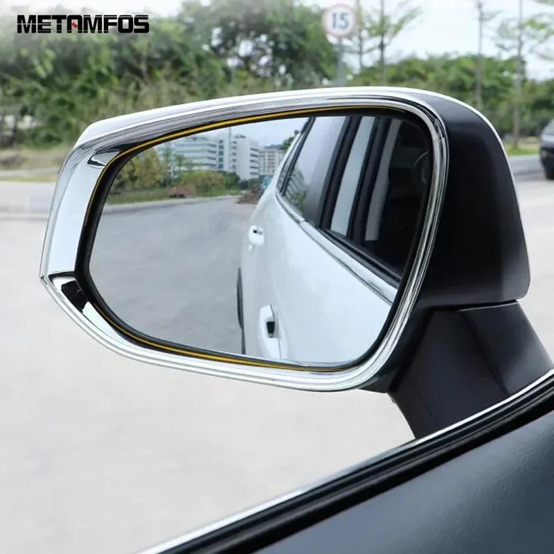 Rearview Side View Mirror Visor Sun Shade Rain Guard Shield For Toyota Rav4 Rav 4 -2024 2025 Carbon Fiber Car Accessories