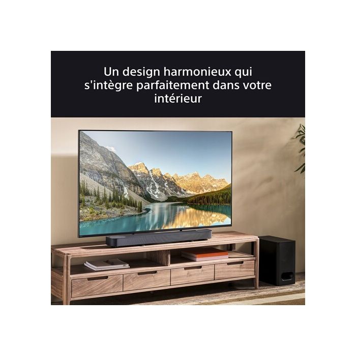 Barre de son Sony BRAVIA Theatre Bar 6 avec caisson de basse