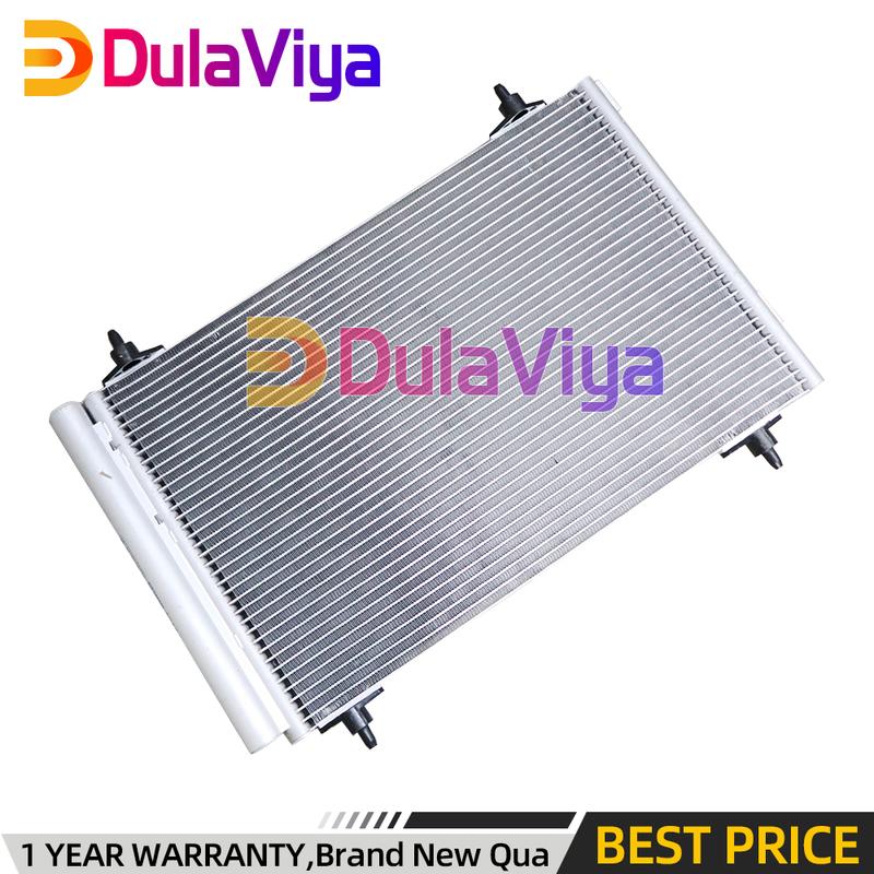 

Air Conditioning AC Condenser For Peugeot 308 3008 PARTNER TEPEE RCZ CITROEN DS4 6455HN 6455HT 9650545480 9650631480 9682531580 1PCS