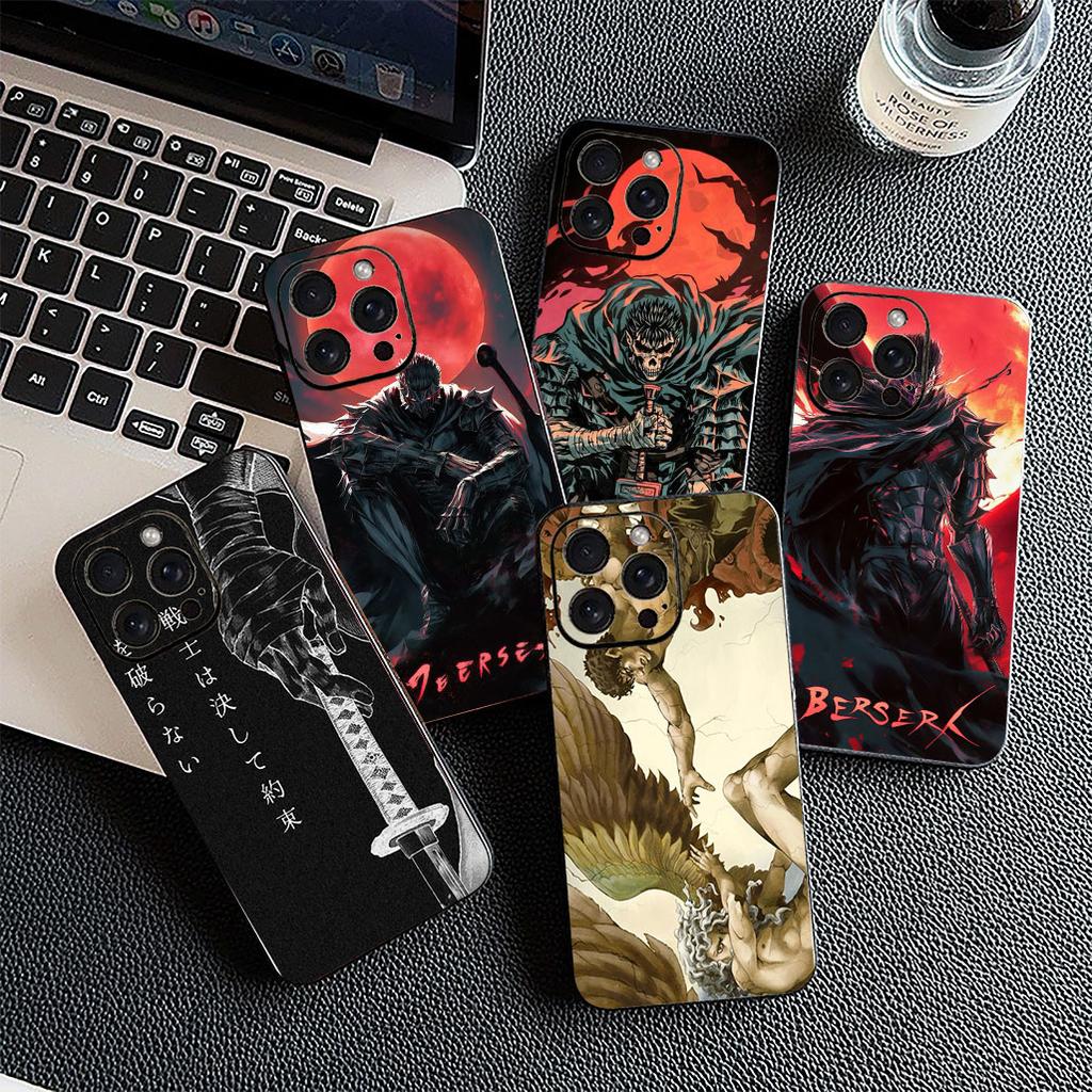 Cover for Samsung Galaxy S10 S8 S9 Plus A33 A34 A31 70 A71 A72 Note 20 9 8 S10E Casing Phone Case Berserk Cartoon Guts