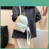 2024 Trendy Travel Backpack For Students Stylish Large Capacity Pu Fabric Computer Bag