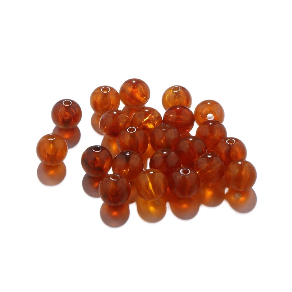 100-200Pcs Colorful Round Imitation Natural Stone Bead Loose Spacer Bead For DIY Necklace Bracelet Jewelry Making Supplies