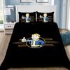Hot Game Duvet Cover Pillowcase F-Fallouts Bedding Set Adult Boy Girl Bedroom Decoration Children Single Double Size