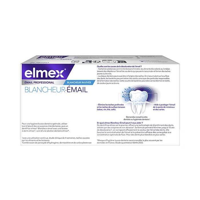 ELMEX Toothpaste Whitening 2x75ml Opti-Email
