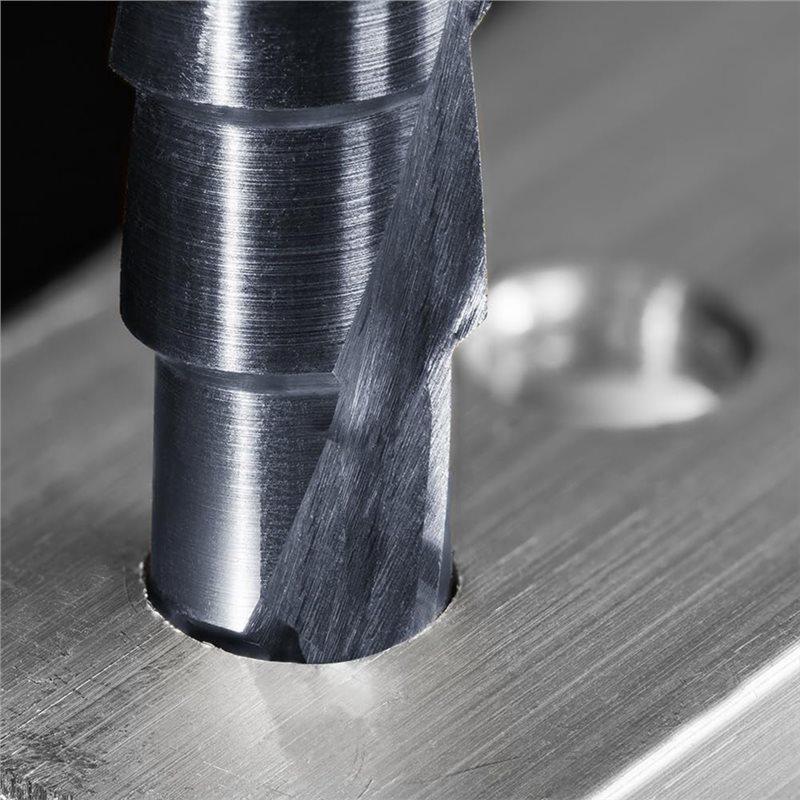 HSS Co M35 Kobalt Stufenbohrer für Edelstahl Eisen 3-13mm Sechskant Schaft Bohren-B61B