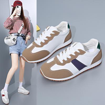 Damen Board Schuhe Frühjahr 2025 neue Damenschuhe Mode Freizeitschuhe Damen Flachsohle Sportschuhe Damen vielseitige weiße Schuhe