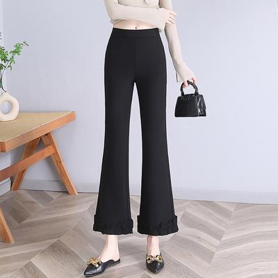 Women's Summer Thin Section Nine Micro-la Fashion Trend Slim Casual Pants