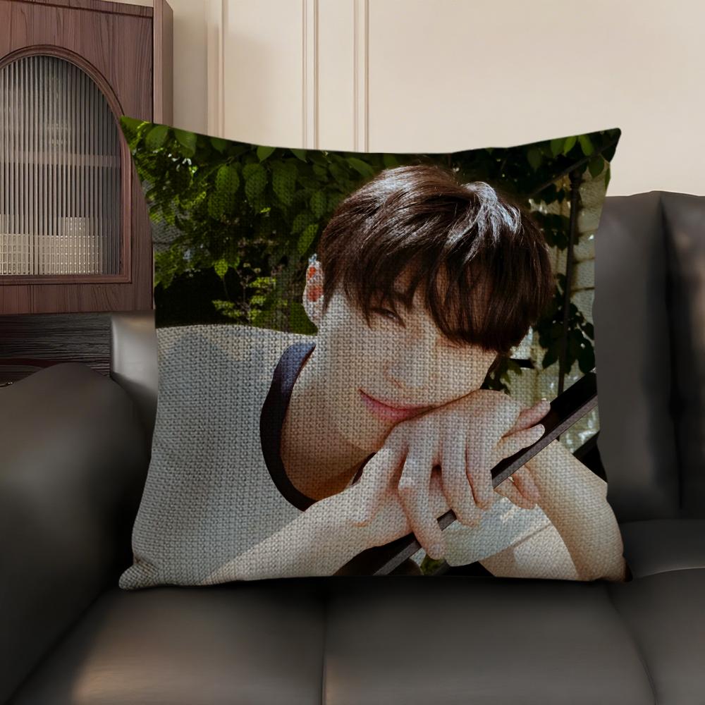 Japan Tokidoki Creative Pillow Case Natural Linen Organic Fabric Double-Sided Printing Sofa Home Decor Gift Cushion Cover