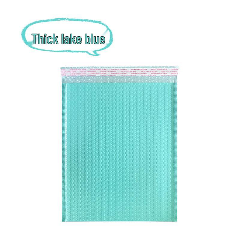 Large Self-Adhesive Bubble Wrap Bags for Clothing - Shockproof and Thickened Packaging with Foam for Small Card Protection