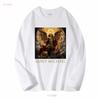 Neues limitiertes T-Shirt Erzengel Michael vintage gewaschen lässig Designer-Kleidung homme Bequem leicht grafisch