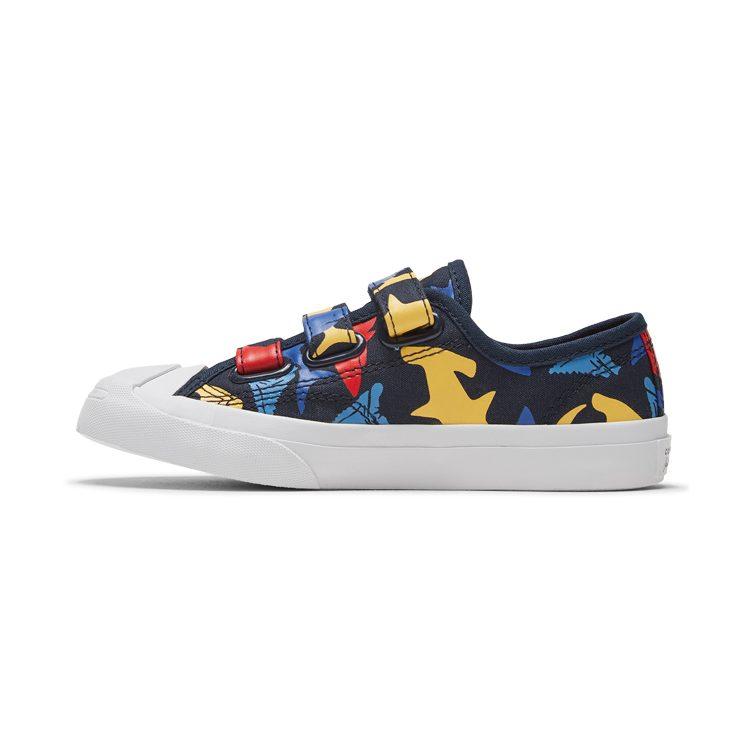 Converse Jack Purcell Low Easy-On PS 'Shark Bite - Black' 368144C