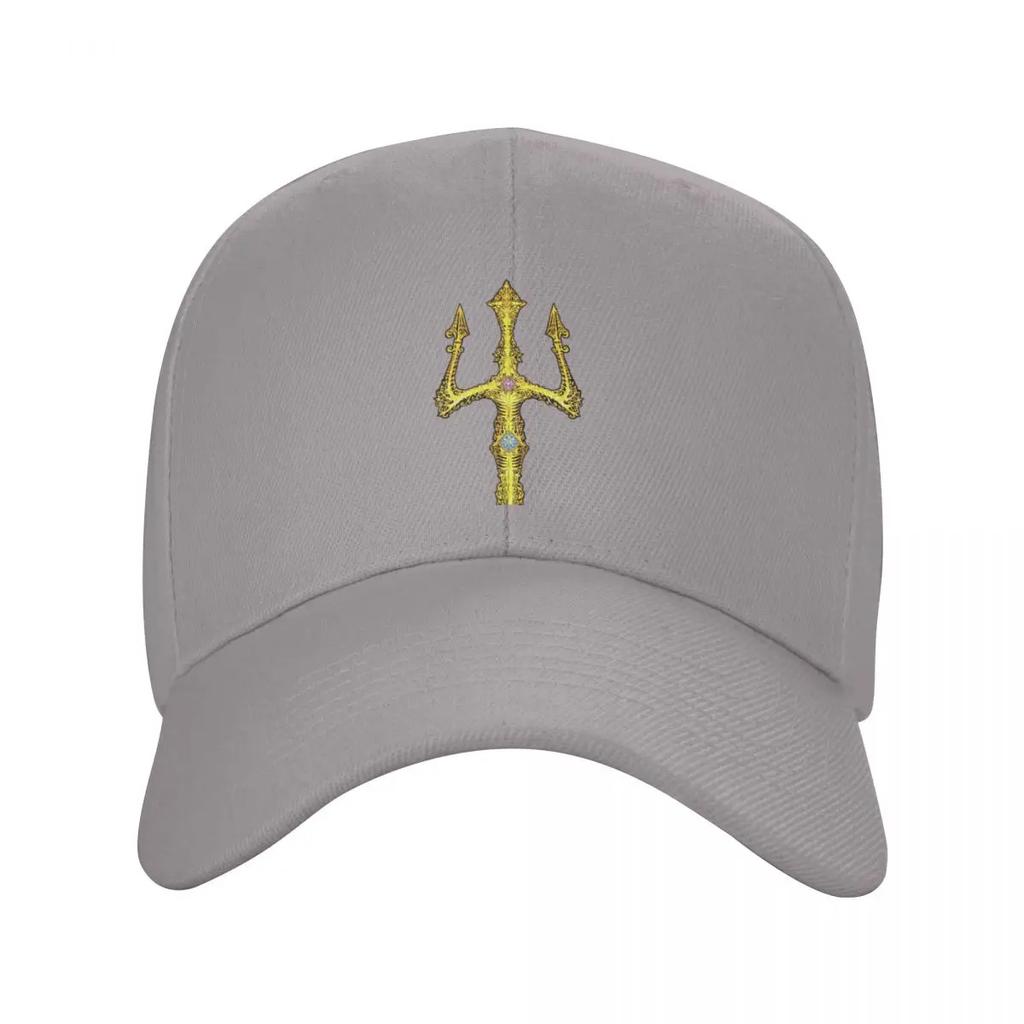 Poseidon trident forkking of sea Baseball Cap Funny hats sun hat Golf Unisex Womens