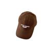 Embroidery Letters Spring And Summer Baseball Caps For Men And Women, Curved Brims To Show The Face, Small Peaked Caps, Trendy And Versatile