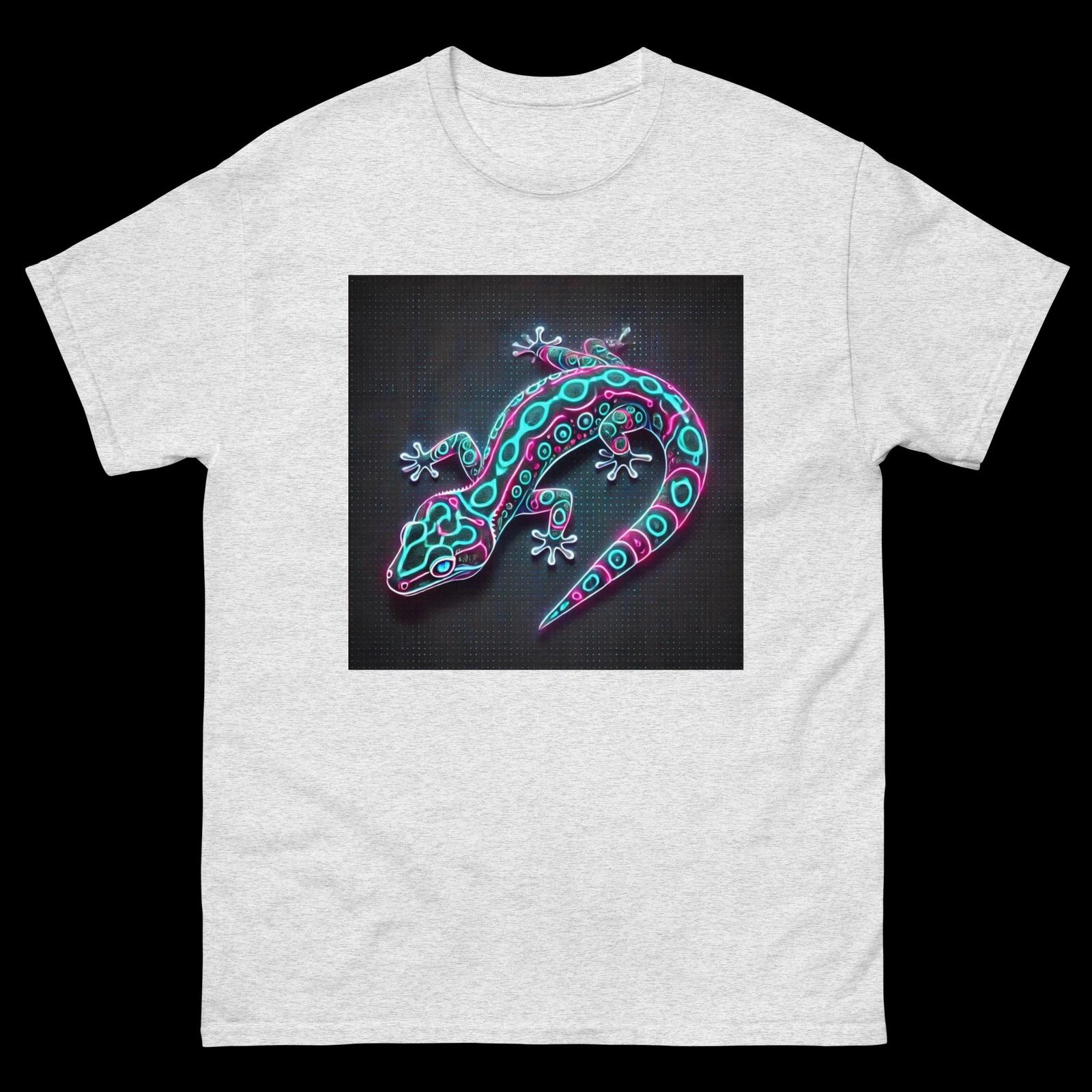 Neon Leopard Gecko Shirt Zoodle - Pet T Shirt - Unique 392 S разноцветный